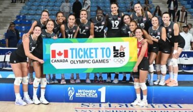 Canadian women's volleyball team qualifies for Olympics for 1st time since 1996