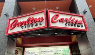 Toronto cinema says it was forced to cancel screenings over decades-old, unofficial 'zone' system