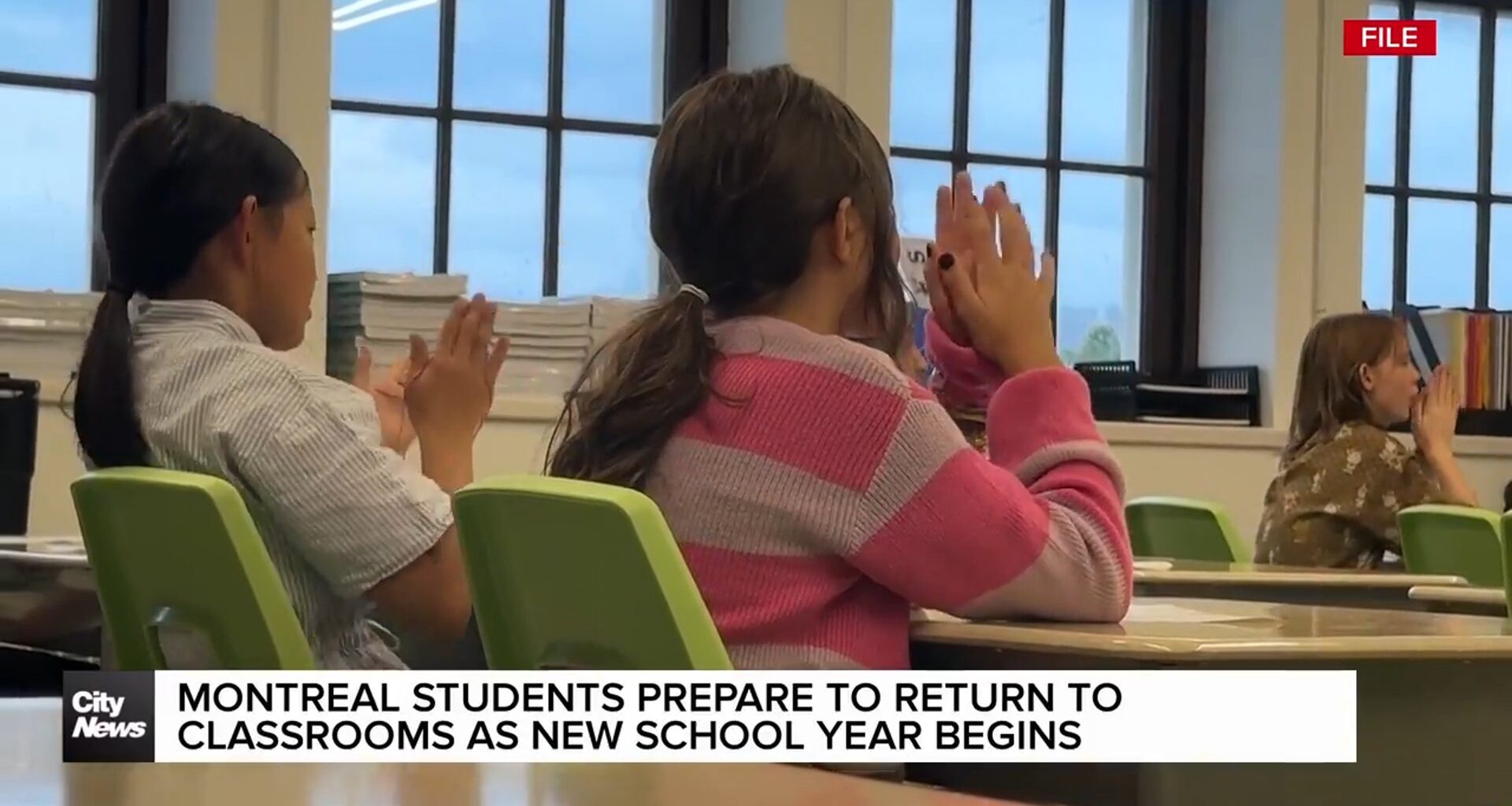 Montreal students prepare to return to class for new school year