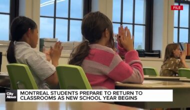 Montreal students prepare to return to class for new school year