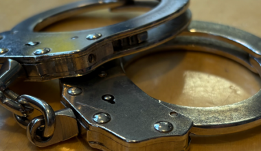 Man Violating Curfew Found Hiding in Bank Foyer