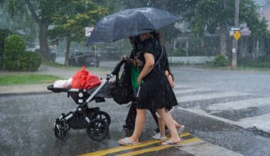 Parts of Toronto could get over 50 mm of rain Monday: Environment Canada