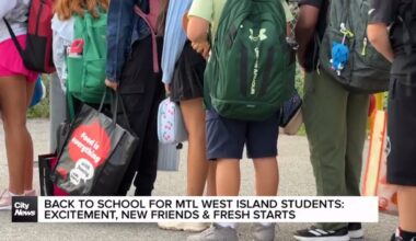 Back to school for Montreal West Island students