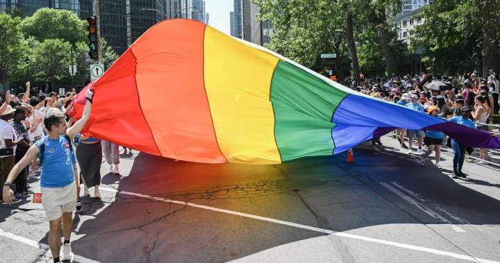 Fierté Montréal Pride parade takes over downtown after week of celebrations - Montreal