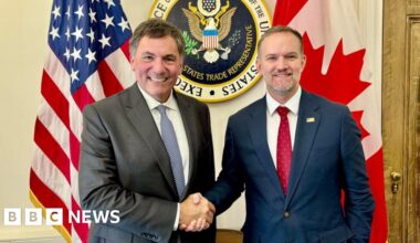 Canada and US say they are finalising a trade deal - BBC