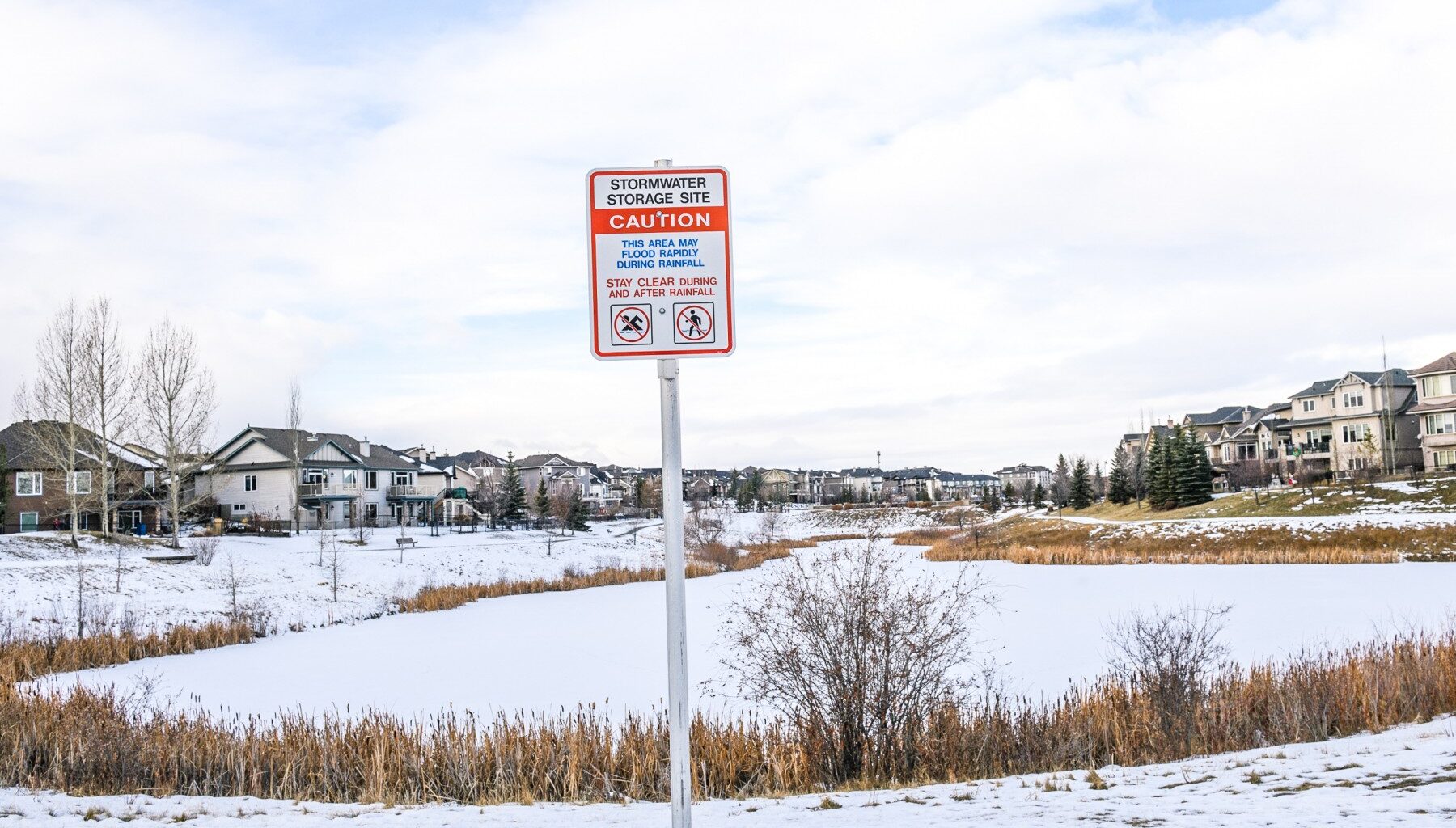 The City is enhancing safety at 15 Storm Ponds Across Calgary