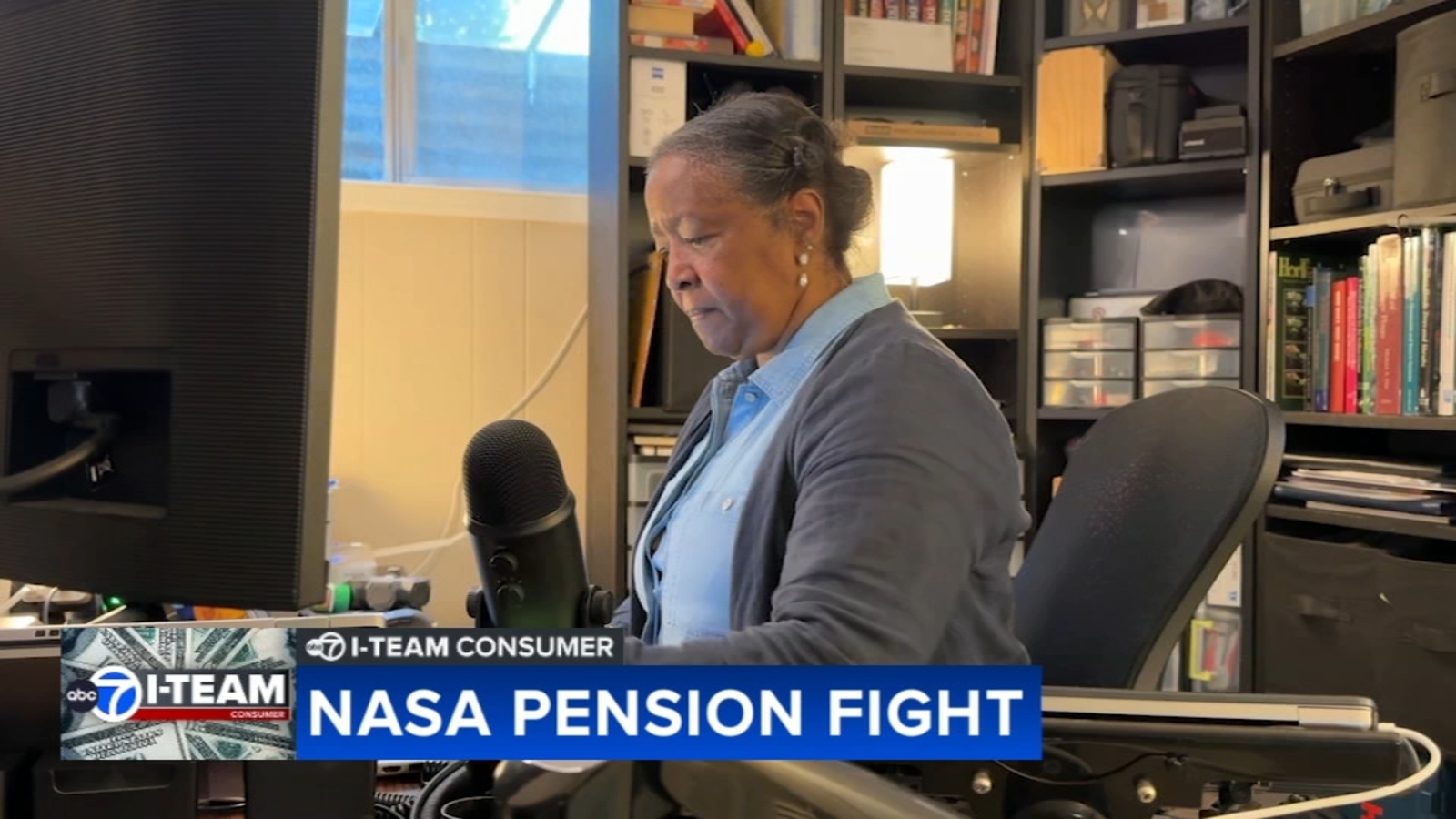 NASA retiree Dr. Sylvia Washington of Winfield says pension disappeared, Illinois Senator Duckworth cites broader backlog concerns