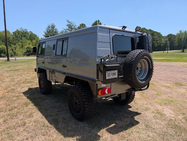 1990 Steyr-Puch Pinzgauer rear 3/4
