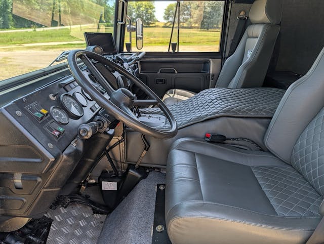 1990 Steyr-Puch Pinzgauer interior