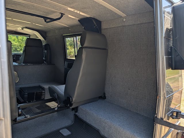 1990 Steyr-Puch Pinzgauer interior