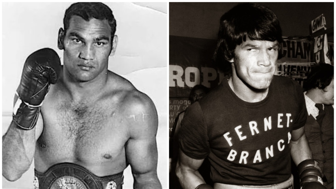 Tony Mundine and Carlos Monzon