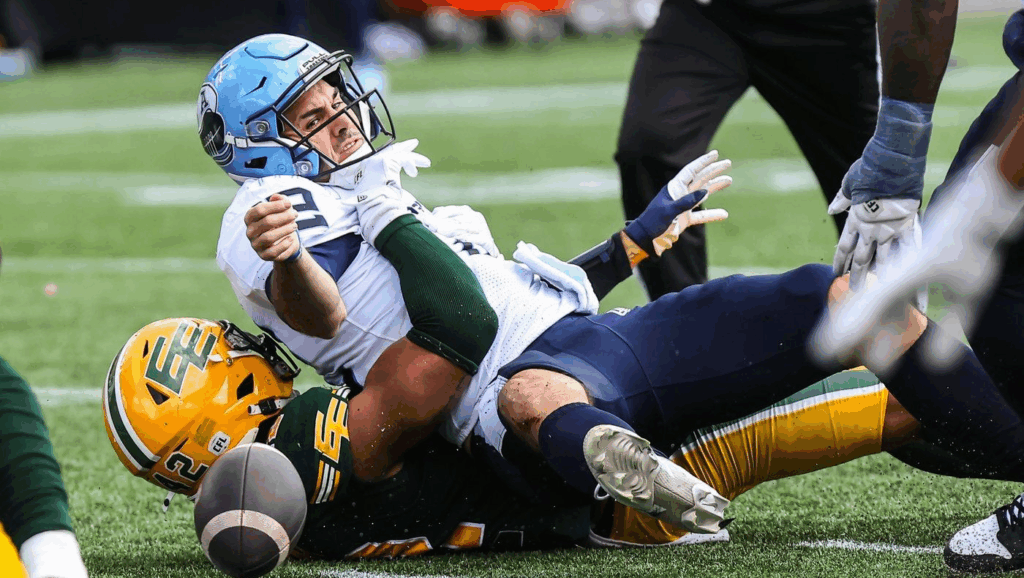 Edmonton Elks thump Toronto Argonauts 42-12 in CFL clash
