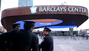 Opposing sides of WNBA trans athlete debate converge outside Fever vs. Liberty game in Brooklyn image