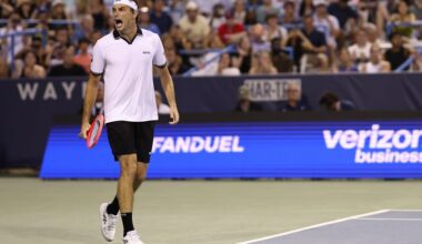 Tennis-Fritz outlasts compatriot Nakashima, set to face Jodar in Washington Open final | The Mighty 790 KFGO