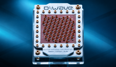 D-Wave's dual-rail gate-model quantum processor.