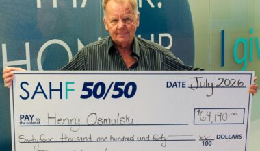 Thunder Bay man wins Sault hospital's 50/50 draw for July