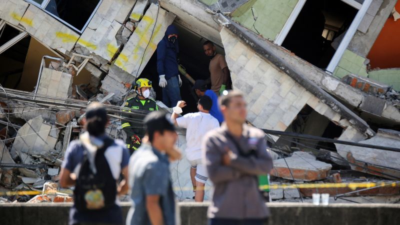 Live updates: Over 200 dead in Colombia earthquake, with rescuers unable to reach epicenter yet