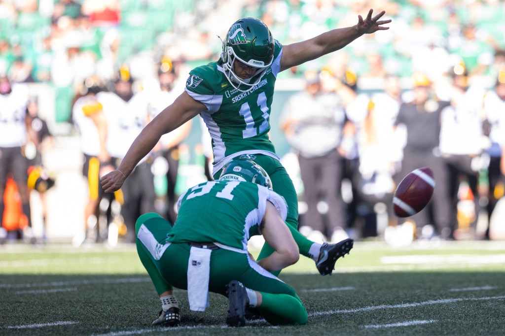 Davis: Roughriders 'keep rolling' with struggling kicker