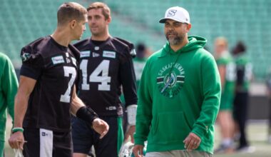 Roughriders injury update ahead of Friday's game vs. Redblacks