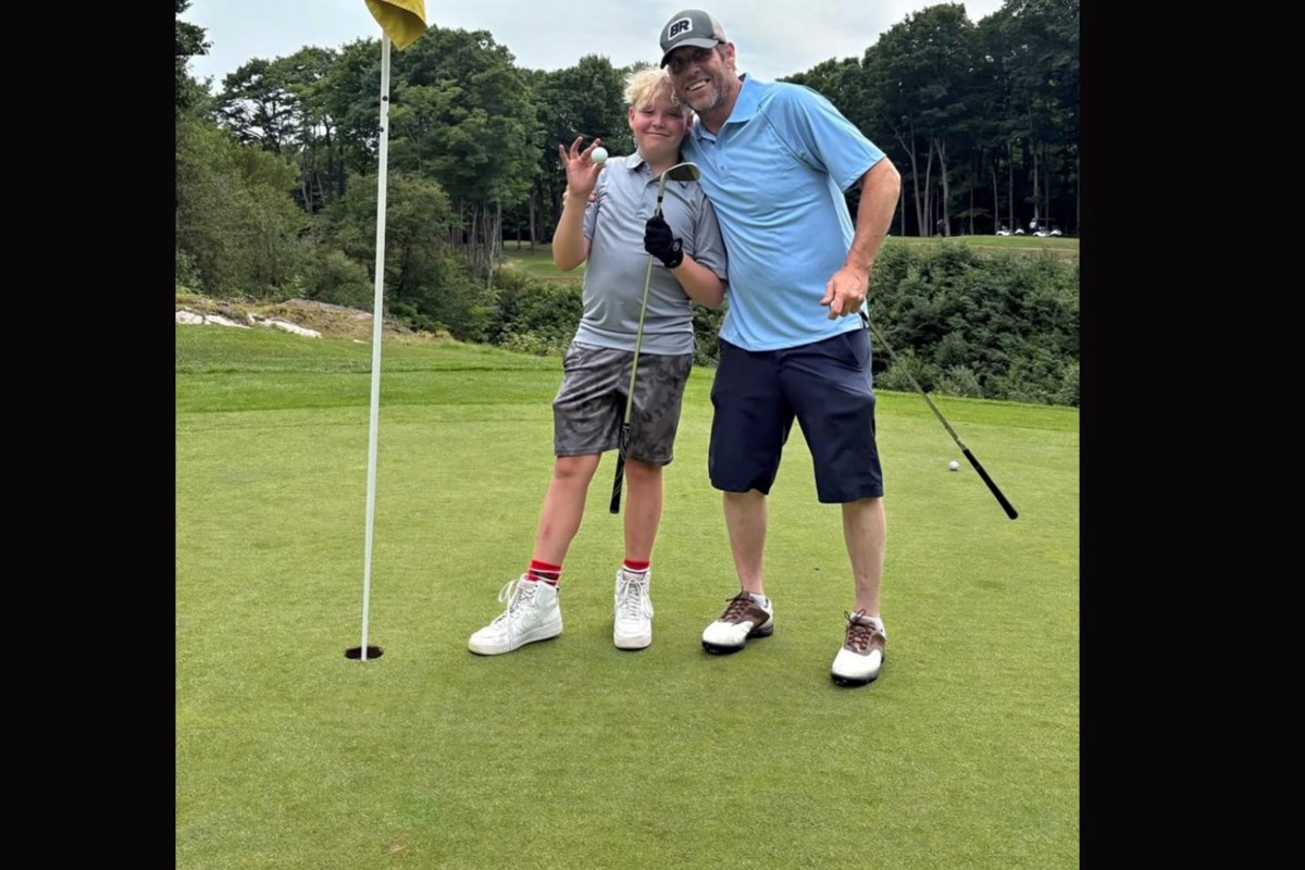 Second time playing golf, 13-year-old sinks hole-in-one at Crimson