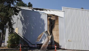 Church fire in Surrey sends congregation to parking lot for prayer service