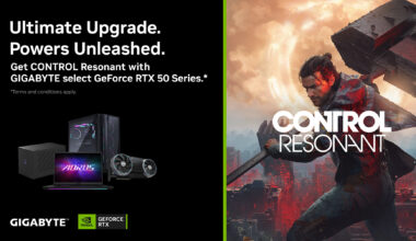 GIGABYTE Collaborates with NVIDIA to Enhance Gaming with GeForce RTX™ 50 Series and CONTROL Resonant Bundle