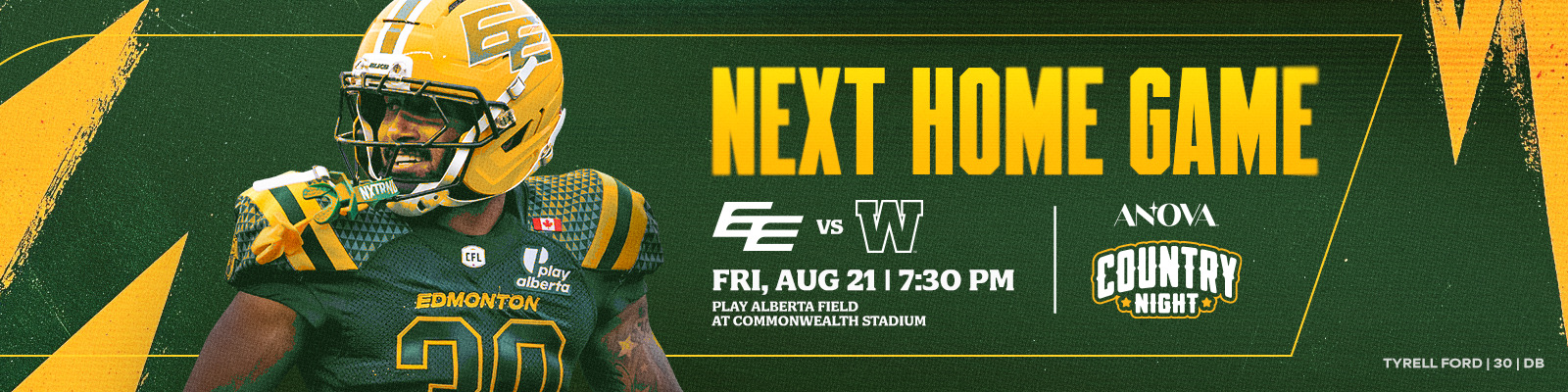 Country Night Game Day Guide | Aug 21 VS WPG