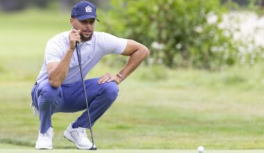 Watch Stephen Curry Play Pebble Beach 7th Hole in New Golf Video Amid NBA Offseason