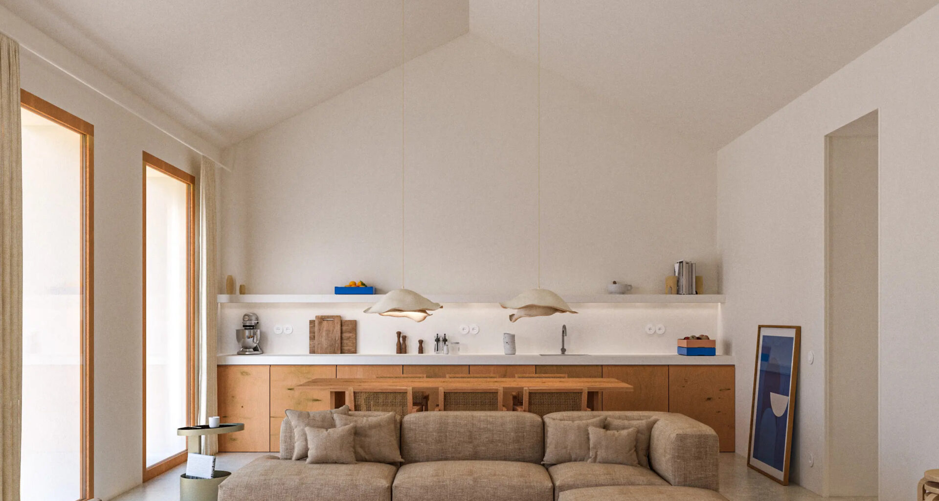 A contemporary estate near the Alentejo coast is looking for buyers
