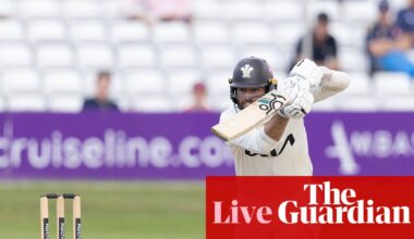 Durham finish off Gloucestershire on sixth ball of day; Surrey frustrate Essex: county cricket, day four – as it happened | County Championship