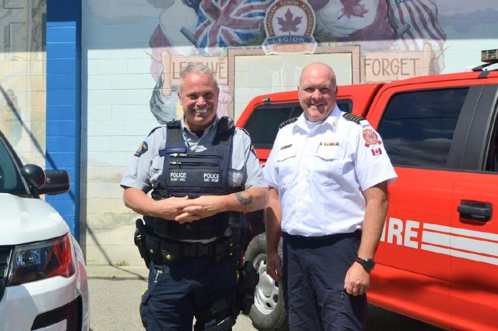 VIDEO: B.C. first responders and legion welcomes the Rolling Barrage