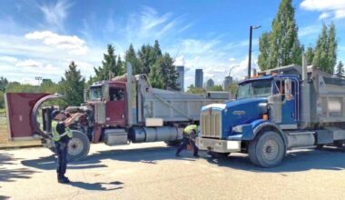 12 of 20 commercial vehicles fail recent B.C. inter-agency inspection