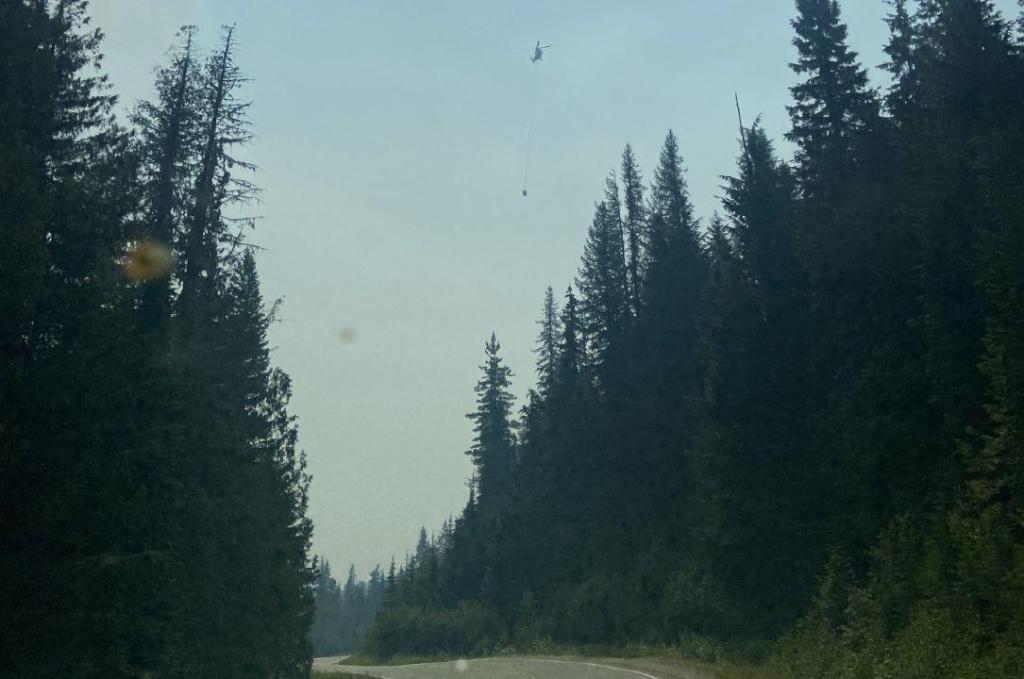 UPDATE: Evacuation alert rescinded for Inonoaklin Creek wildfire east of Vernon