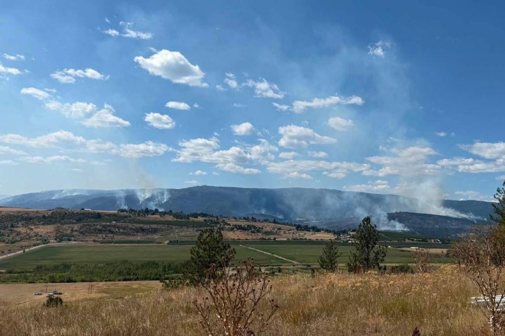 Evacuations lifted in Spallumcheen as Bradley Creek wildfire progress achieved