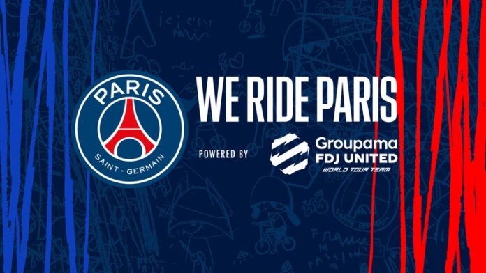 Paris Saint-Germain x Zwift in We Ride Paris connected cycling challenge