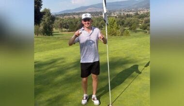 Vernon golfer records rare par-4 ace on home course