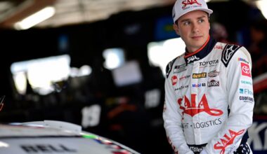 Credit: #20: Christopher Bell, Joe Gibbs Racing, SAIA Freight + Logistics Toyota Camry