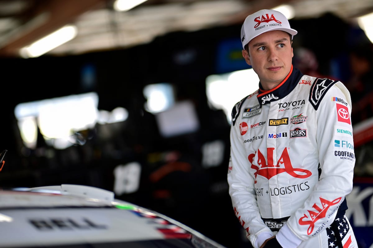 Credit: #20: Christopher Bell, Joe Gibbs Racing, SAIA Freight + Logistics Toyota Camry