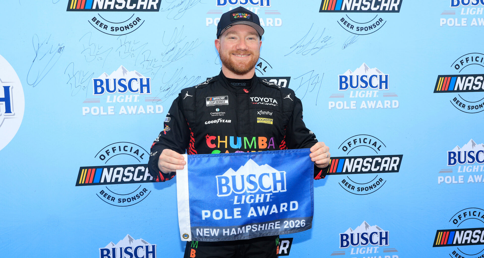 Tyler Reddick Edges Josh Berry for Pole Position in NASCAR Cup Series Race at New Hampshire - Speedway Digest