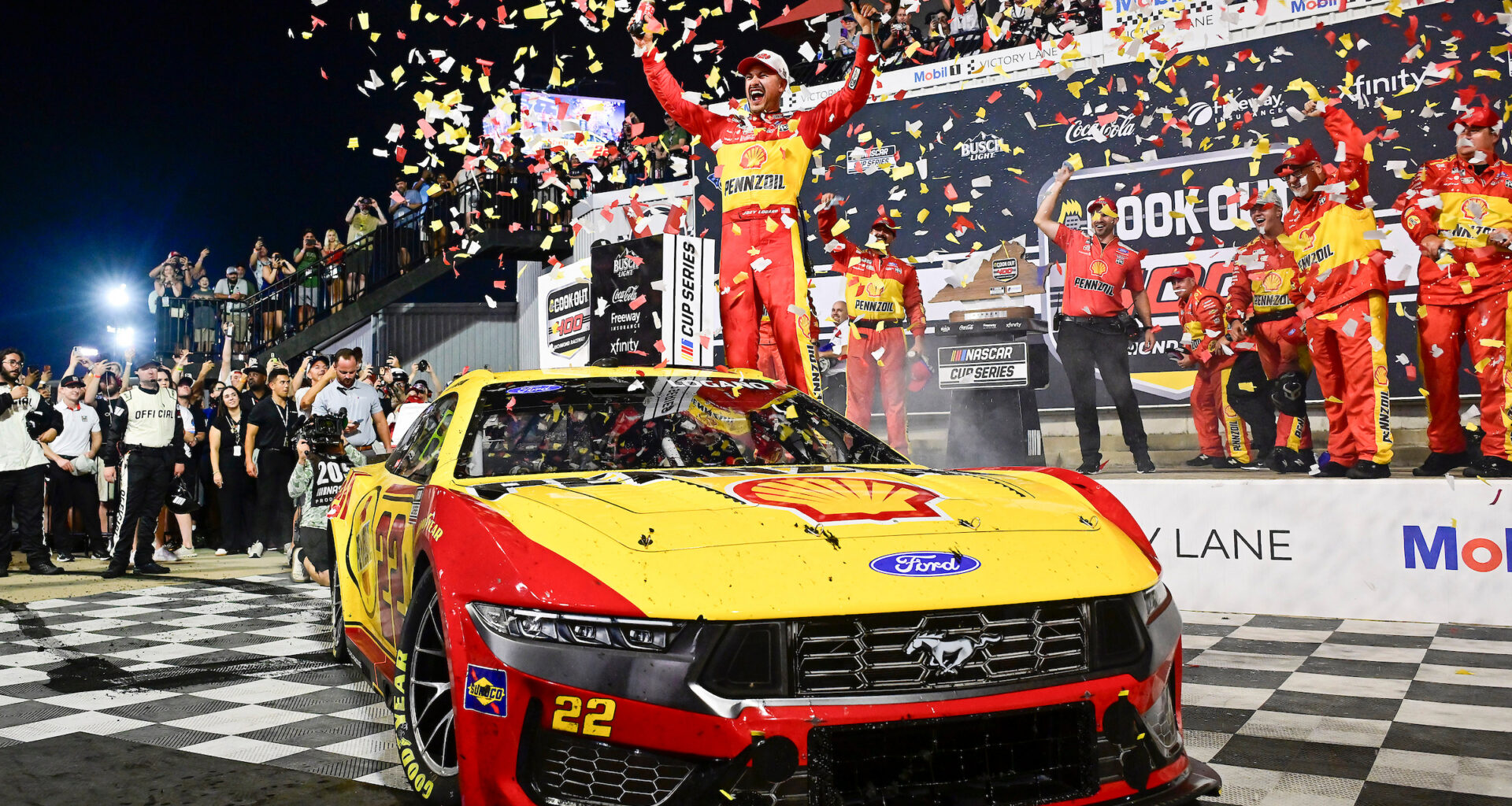 Joey Logano Holds Off Chase Briscoe to Win NASCAR Cook Out 400 at Richmond Raceway - Speedway Digest