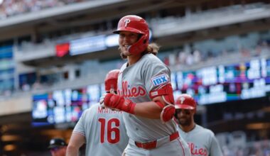 Bryan De La Cruz hits go-ahead single, Philadelphia Phillies overcome five-run deficit to beat Minnesota Twins