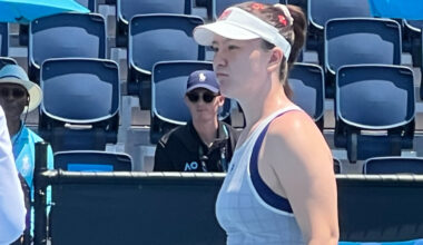 Lulu Sun takes break from WTA Tour tennis