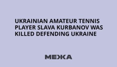 Ukrainian Amateur Tennis Player Slava Kurbanov Was Killed Defending Ukraine | Ukraine news
