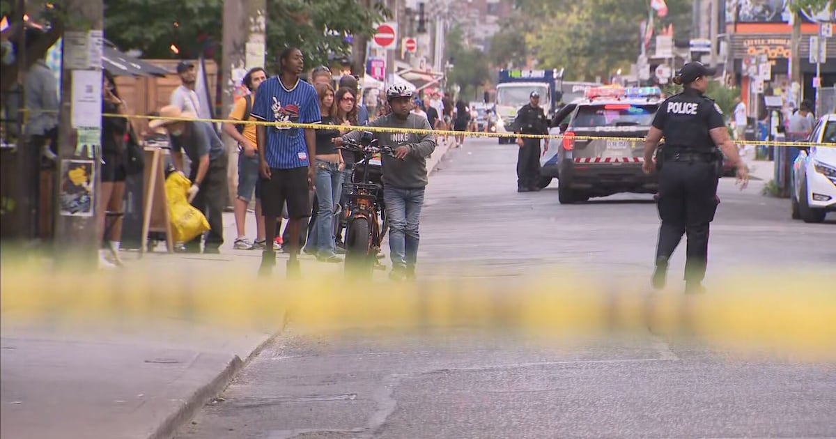 Kensington Market stabbing: 2 males in hospital