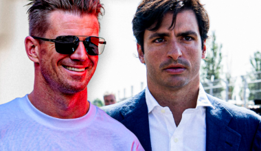 Sainz, Hulkenberg, socials