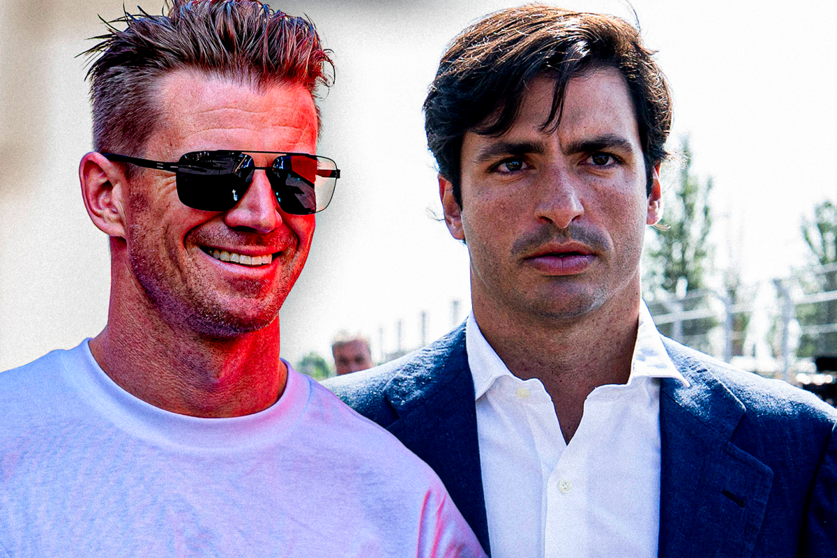 Sainz, Hulkenberg, socials