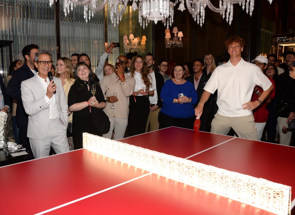 Baccarat Hotel New York's Third Annual Petit Slam with Jannik Sinner and Naomi Osaka