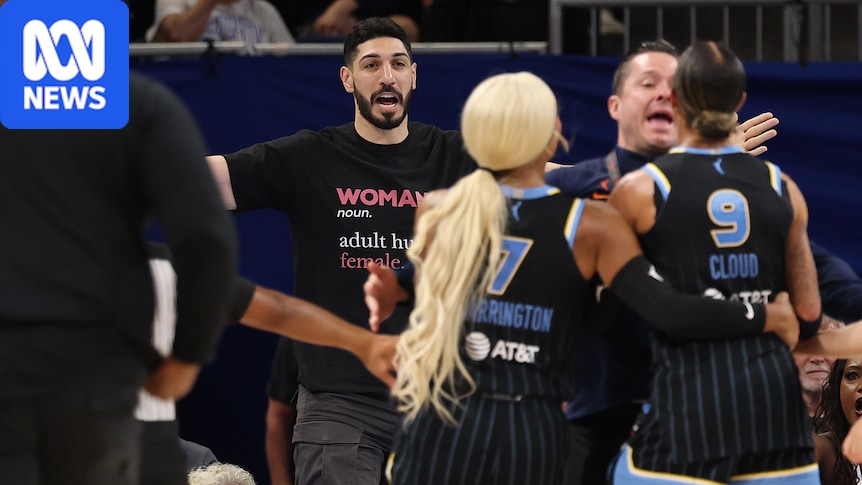 Explosive scenes in WNBA see Enes Kanter Freedom ejected after argument with Natasha Cloud