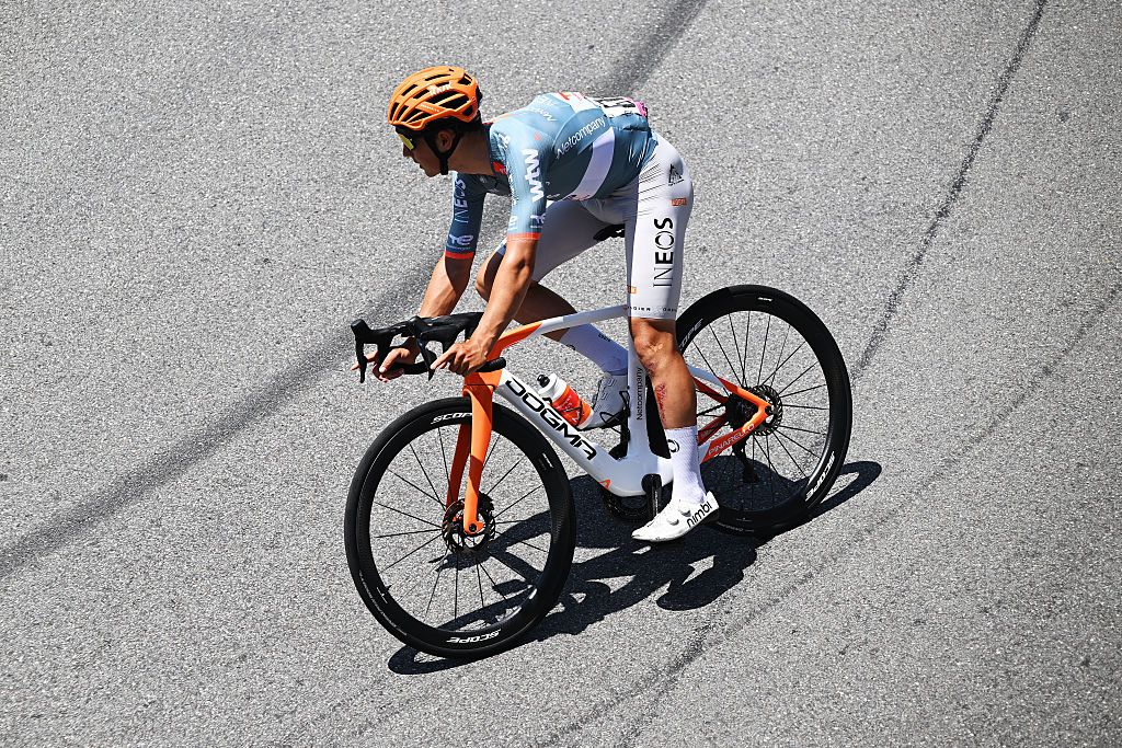 AJ August (NetCompany Ineos racing earlier this year at Tour de Suisse
