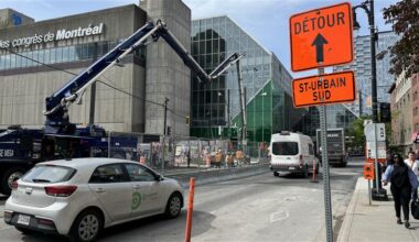 Route 136 in Montreal closed for eastbound traffic Aug. 3 to 6
